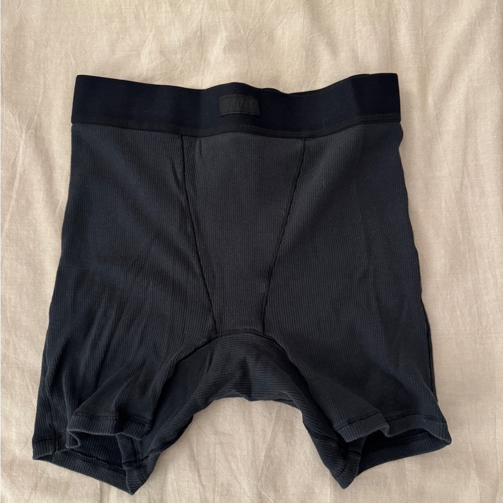 SKIMS Black Boxer Briefs